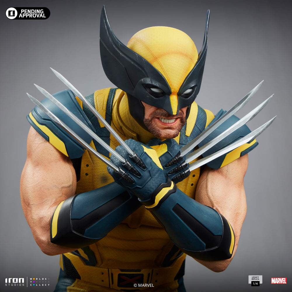 Estátua Wolverine - Deadpool & Wolverine - Legacy Replica 1/4 - Iron Studios