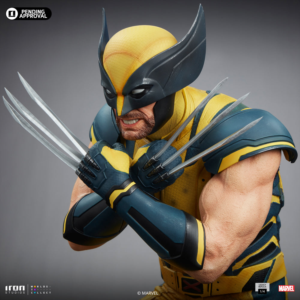 Estátua Wolverine - Deadpool & Wolverine - Legacy Replica 1/4 - Iron Studios