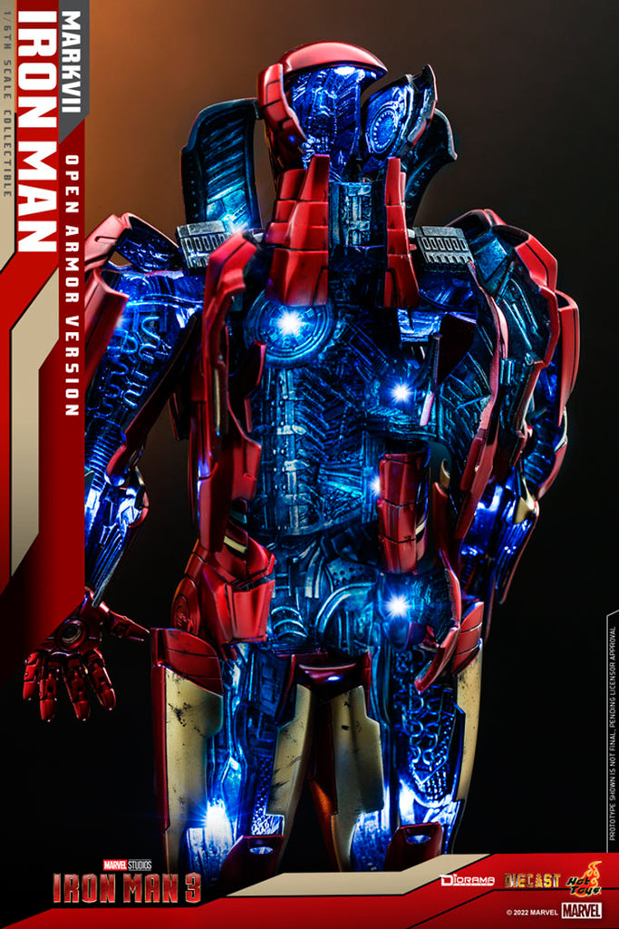 Figura Iron Man Mark VII Open Armor Version - Marvel - Sixth Scale - Hot Toys
