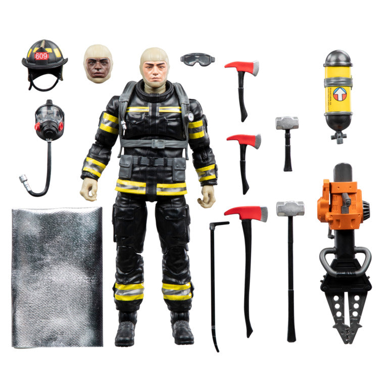 Figura Search & Rescue Firefighter - G.I. Joe Classified - Hasbro