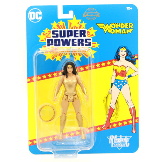 Figura Wonder Woman Gold - DC Comics - Super Powers 5" Scale - McFarlane