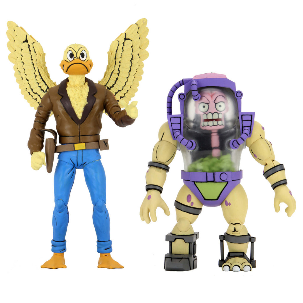 Figuras Ace Duck & Mutagen Man - TMNT Cartoon - 7 Scale - Neca