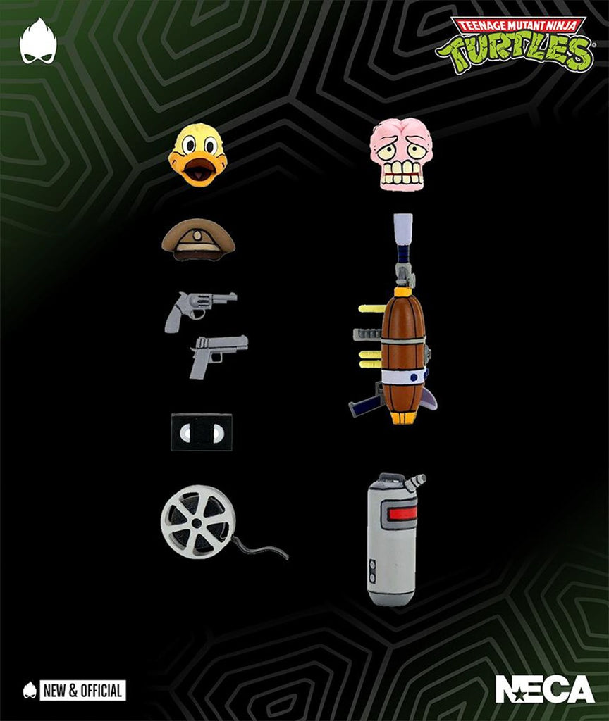 Figuras Ace Duck & Mutagen Man - TMNT Cartoon - 7 Scale - Neca