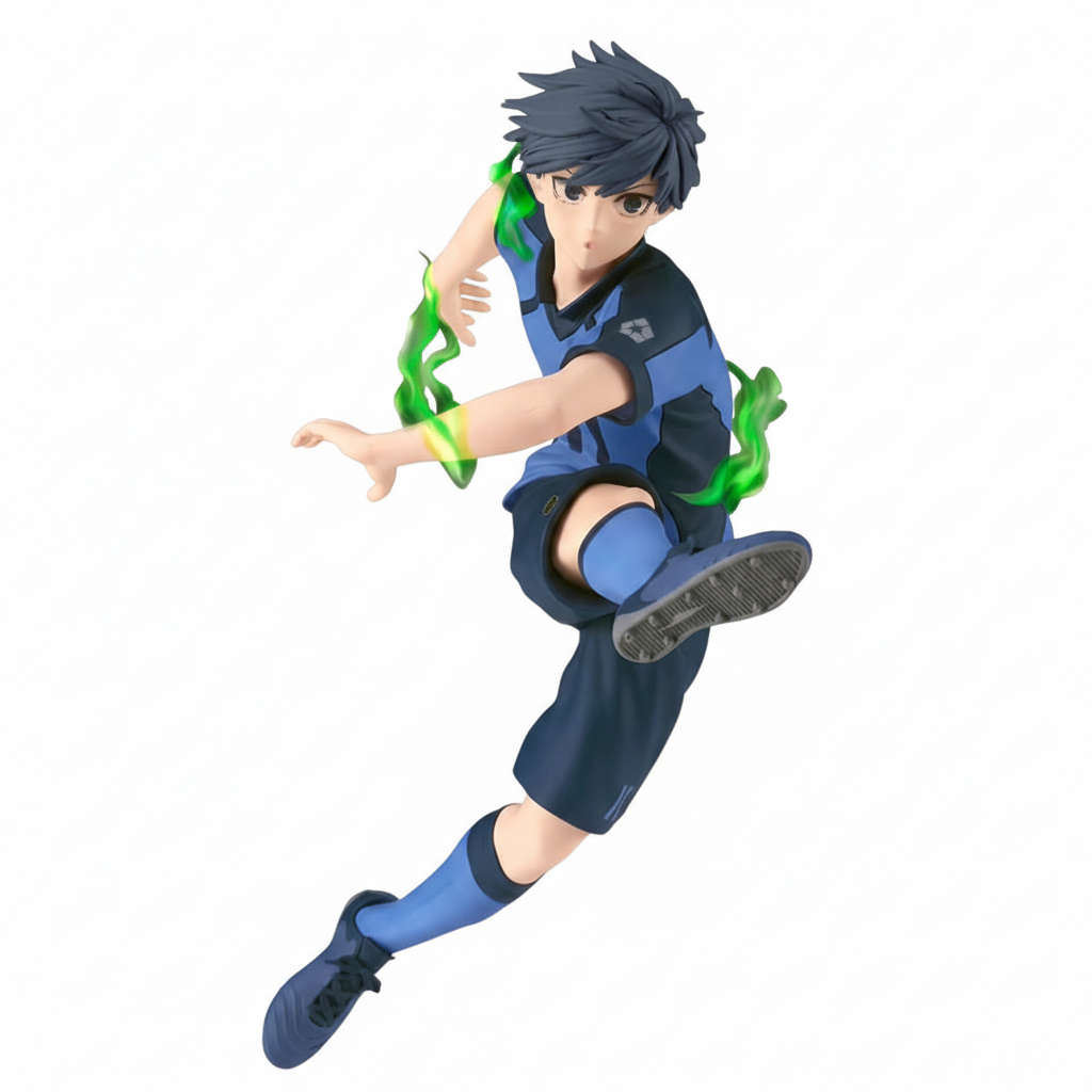 Estátua Yoichi Isagi - Blue Lock - Akakening Ver - Banpresto - Bandai