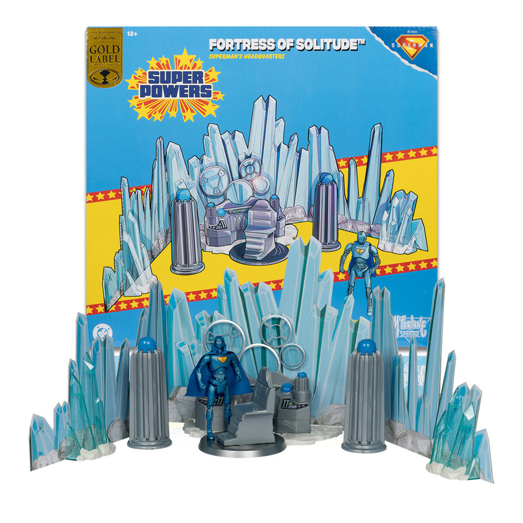 Figura Fortress of Solitude With Robot - DC Super Powers: Superman Movie - SUPER POWERS 5