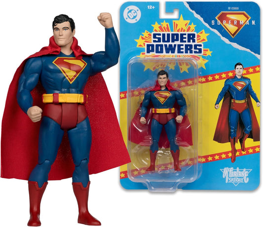 Figura Superman - DC Super Powers: Superman Movie - SUPER POWERS 5" SCALE - MCFARLANE