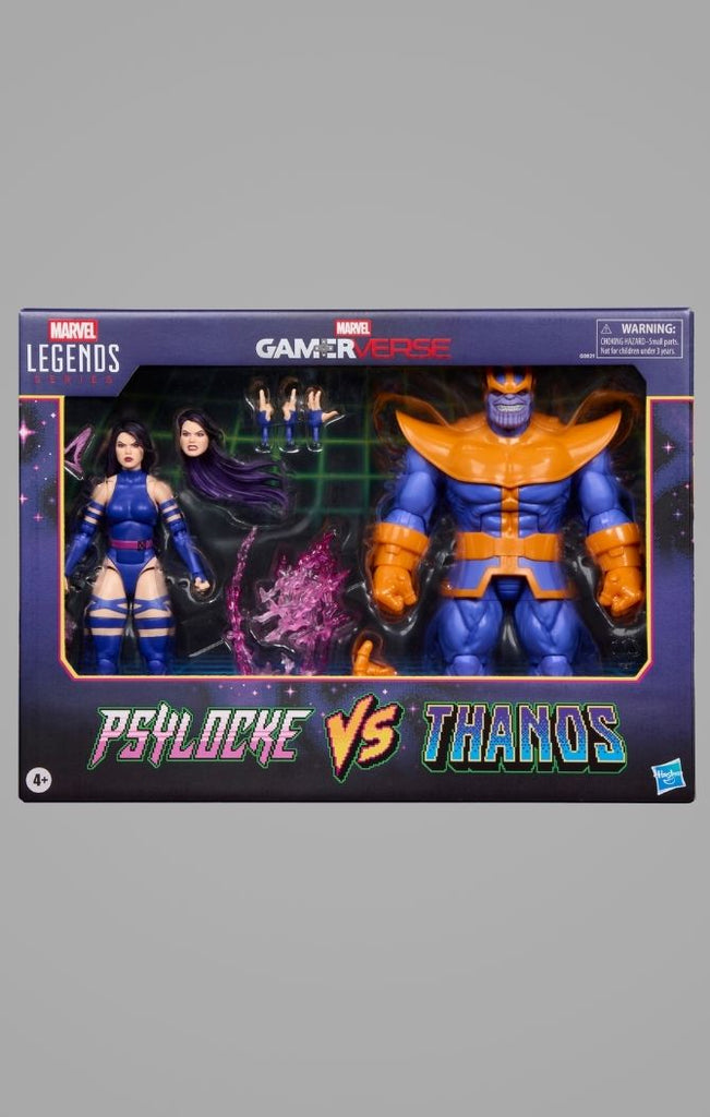 Figura Thanos x Psylocke - Marvel - Marvel Legends Series Gamerverse -  Hasbro