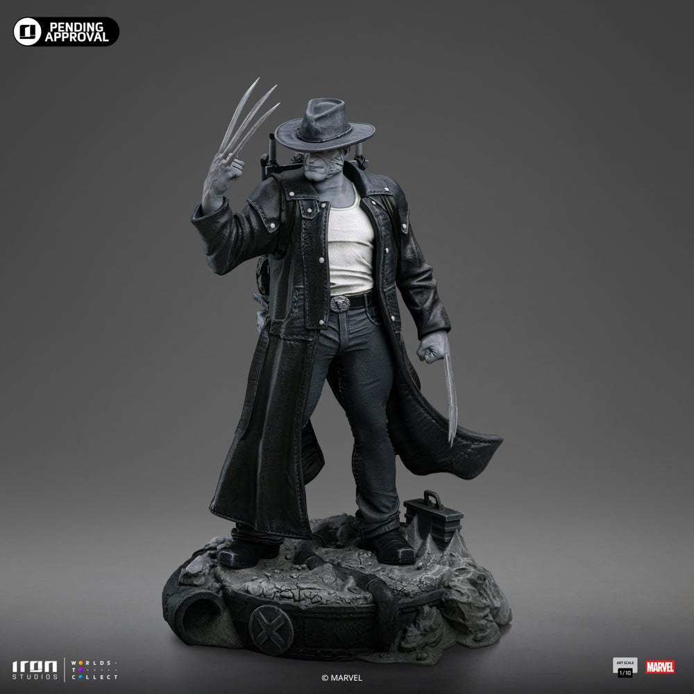 Estátua Old Man Logan (B&W) - X-Men - Art Scale 1/10 - Iron Studios