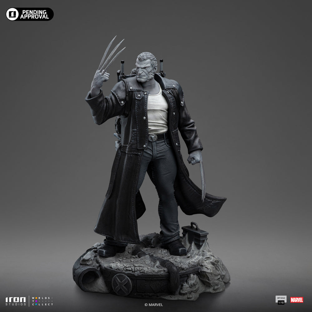 Estátua Old Man Logan (B&W) - X-Men - Art Scale 1/10 - Iron Studios