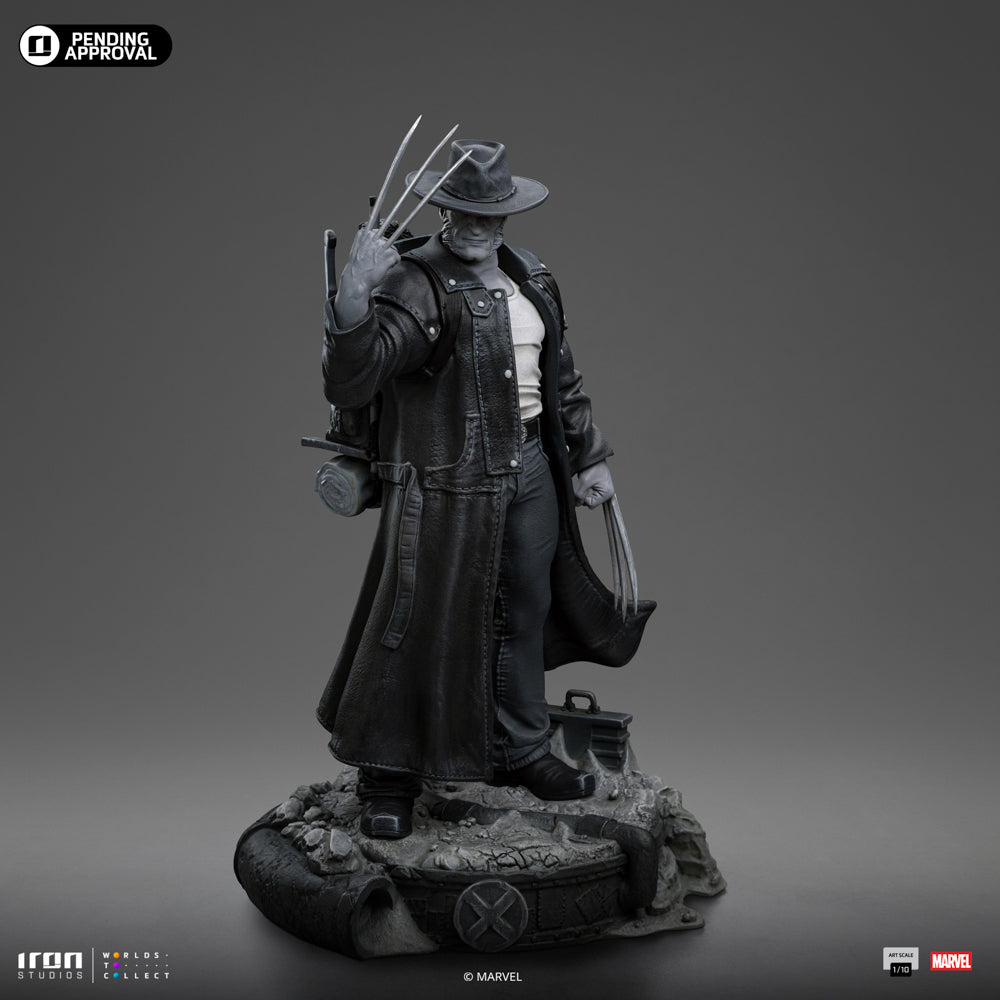 Estátua Old Man Logan (B&W) - X-Men - Art Scale 1/10 - Iron Studios