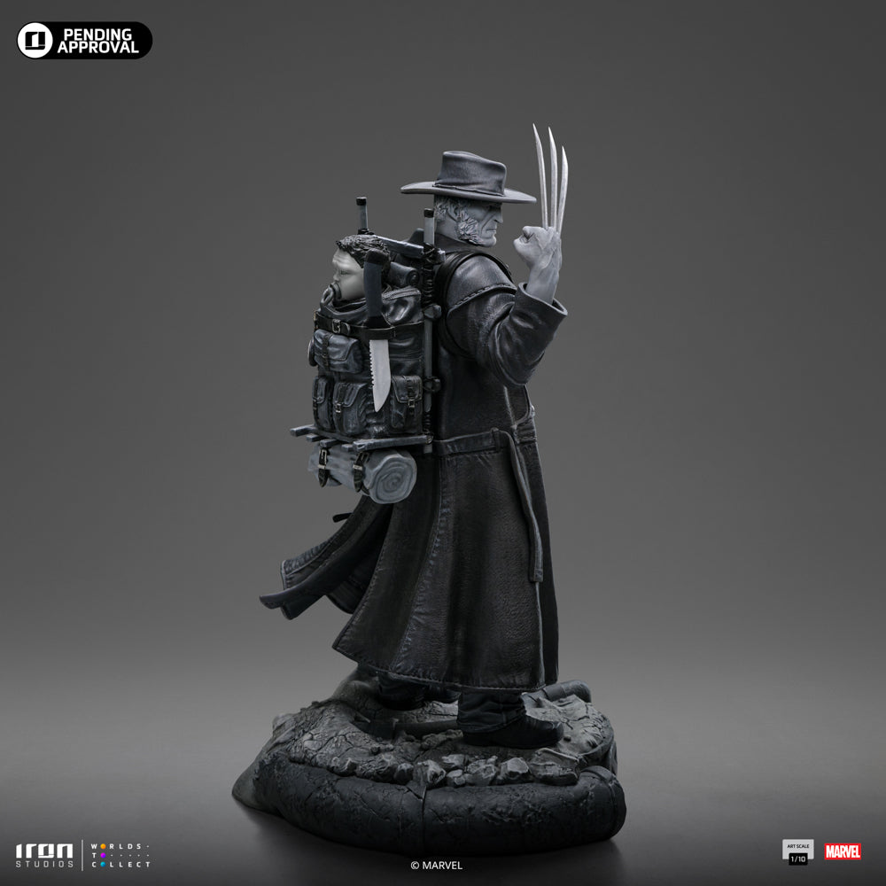 Estátua Old Man Logan (B&W) - X-Men - Art Scale 1/10 - Iron Studios