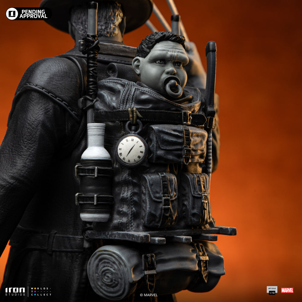 Estátua Old Man Logan (B&W) - X-Men - Art Scale 1/10 - Iron Studios