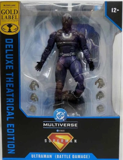 Figura Ultraman (battle Damage) Gold Label - Superman Movie - DC Movie - 7 Scale - McFarlane_UNICA