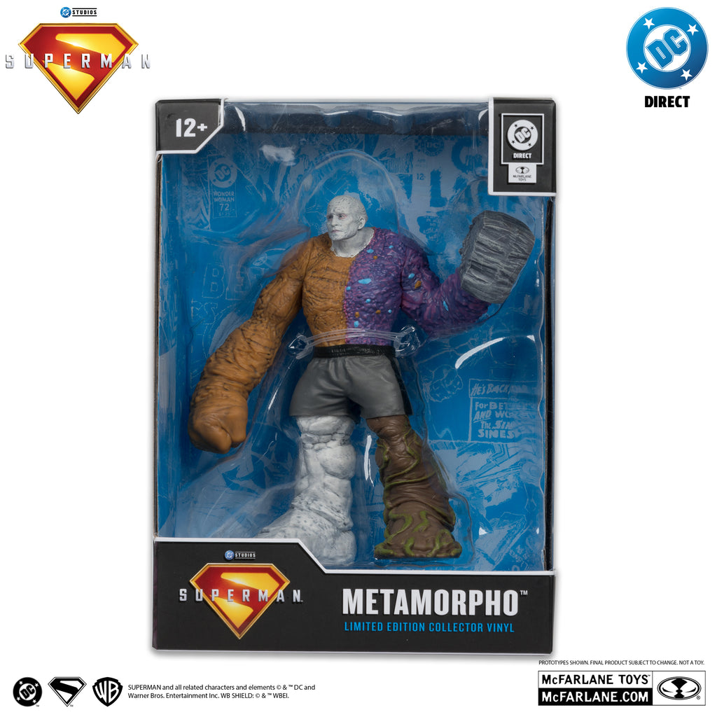 METAMORPHO - SUPERMAN MOVIE - DC DIRECTC - VINYL FIGURE - MCFARLANE  Ean :787926174687