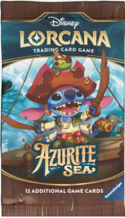 Disney Lorcana: Azurite Sea - Booster unitário- Inglês - Galapagos