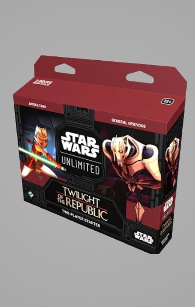 Star Wars: Unlimited - Twilight of the Republic - Starter Deck Para Dois Jogadores – Inglês - Galapagos