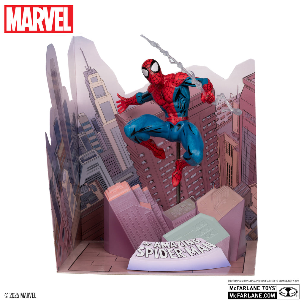 Figura Spider-Man - The Amazing Spider-Man #1 - Marvel Collection WV4 - 1/10 Scale - McFarlane