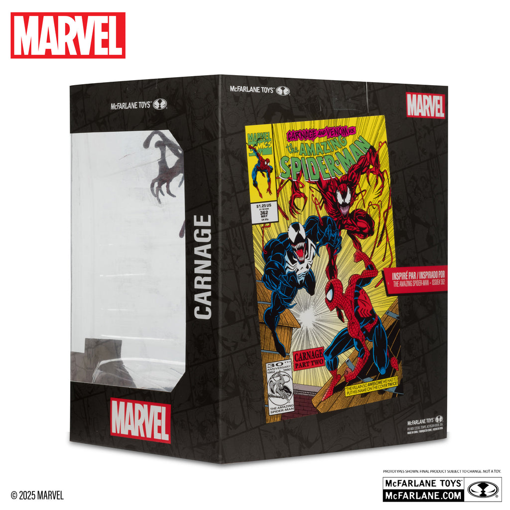Figura Carnage - The Amazing Spider-Man #362 - Marvel Collection WV4 - 1/10 Scale - McFarlane