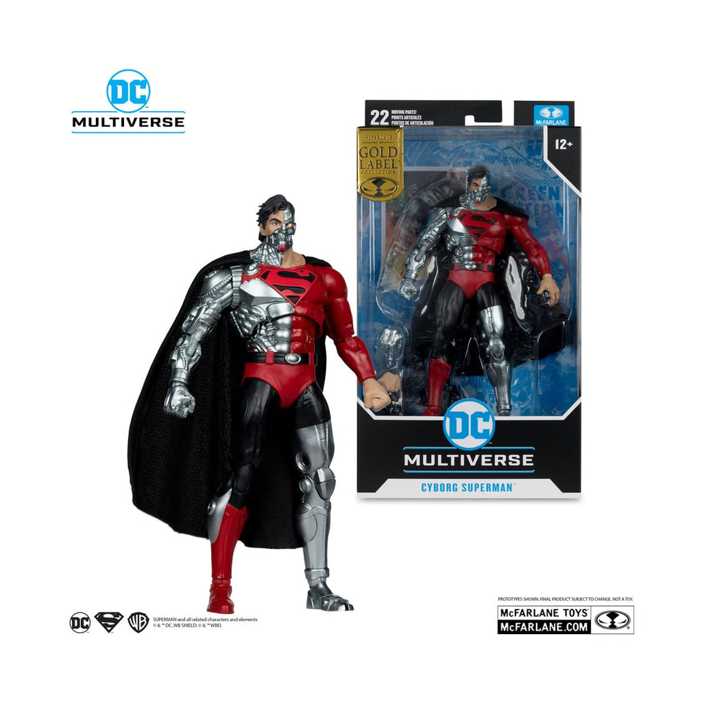 Figura Cyborg Superman (Chase) - Revenge of the Green Lanterns - DC Multiverse - 7