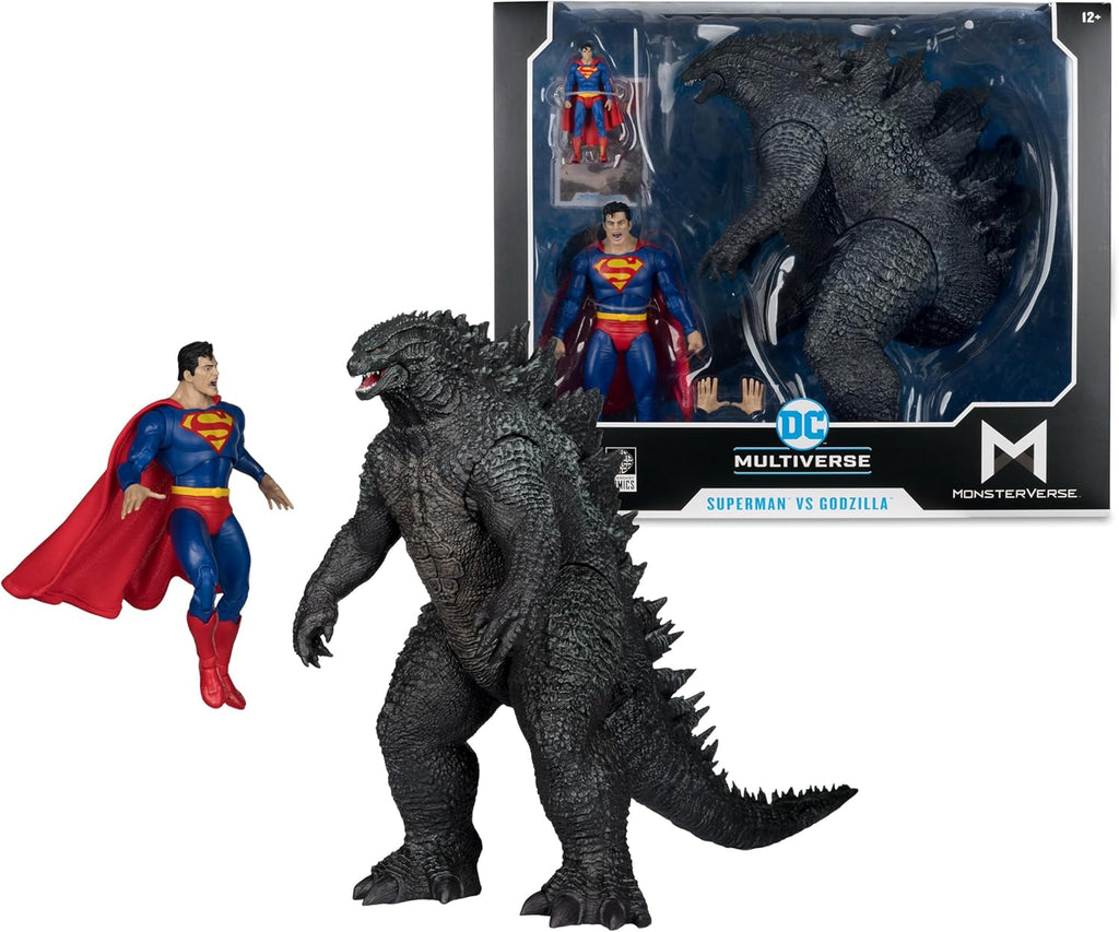 SUPERMAN VS GODZILLA 2 PACK - DC JUSTICE LEAGUE MONSTERVERSE - 7