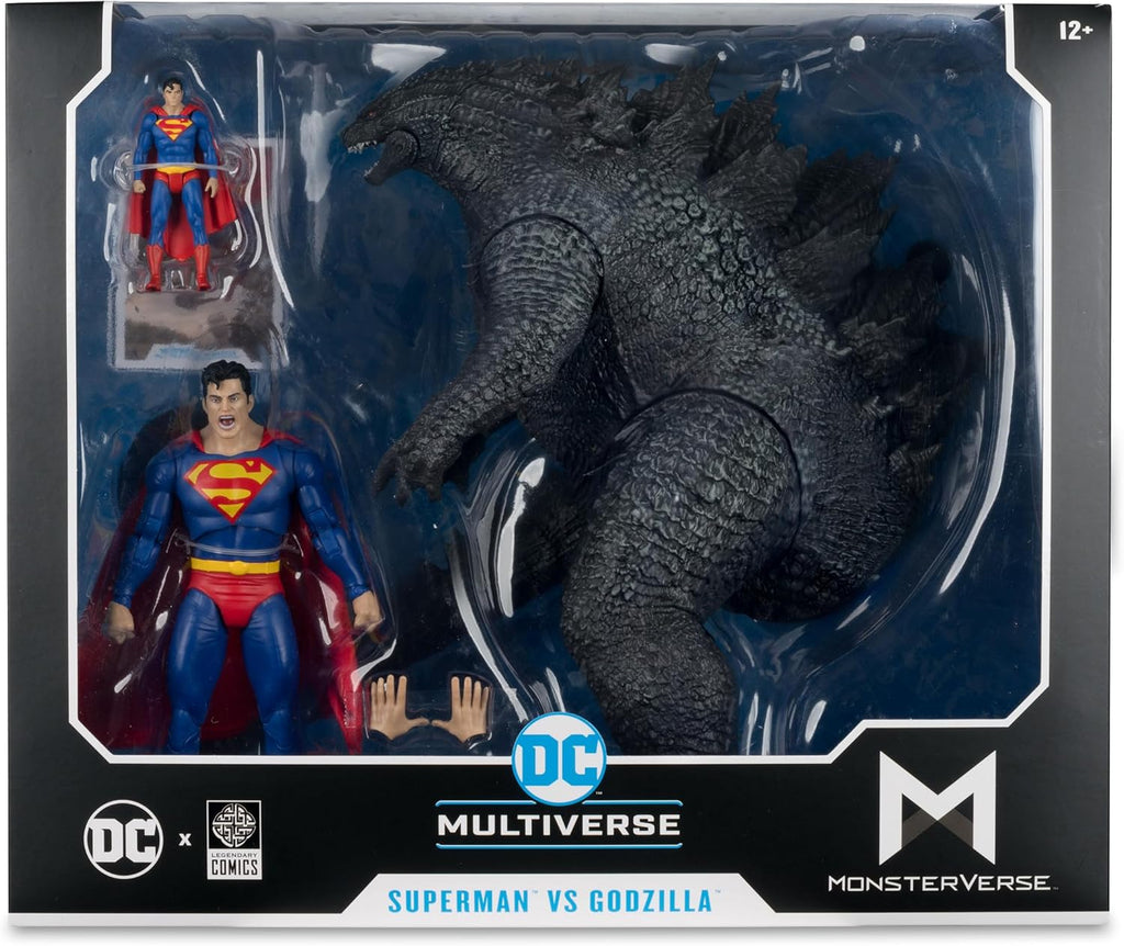 SUPERMAN VS GODZILLA 2 PACK - DC JUSTICE LEAGUE MONSTERVERSE - 7