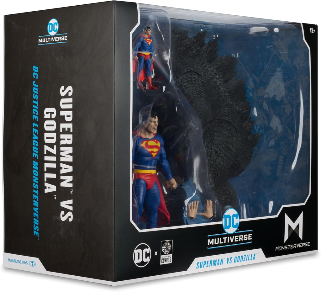 SUPERMAN VS GODZILLA 2 PACK - DC JUSTICE LEAGUE MONSTERVERSE - 7