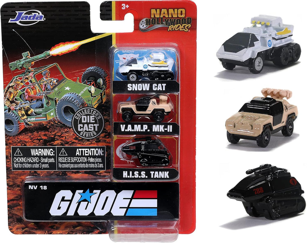 Veículo G.I. Joe 3 - Nano Hollywood Rides - Jada Toys