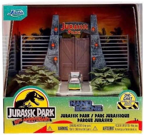Diorama Jurassic Park Scene - Nano Scene - Jada Toys