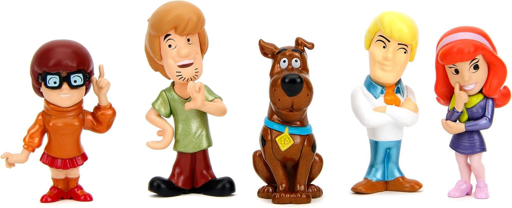 Conjunto de Estátuas Scooby-Doo - Metalfigs Metals Die-Cast - 2,5
