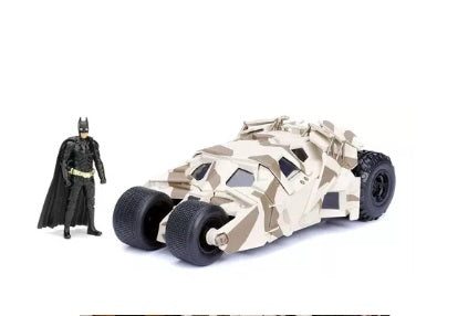Veículo Batmóvel 2008 The Dark Knight (Com Boneco) - Metals Die-Cast - 1/24 - Jada Toys