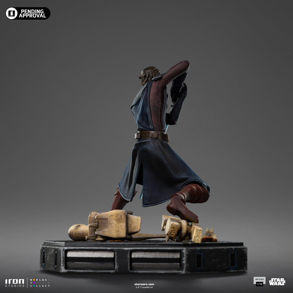 Estátua Anakin Skywalker - Star Wars: Clone Wars - Art Scale 1/10 - Iron Studios