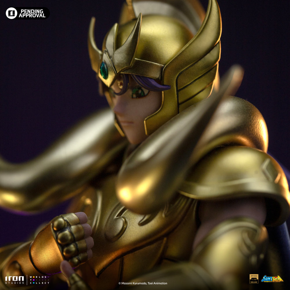Estátua Aries Mu Deluxe- Saint Seiya - Art Scale 1/10 - Iron Studios