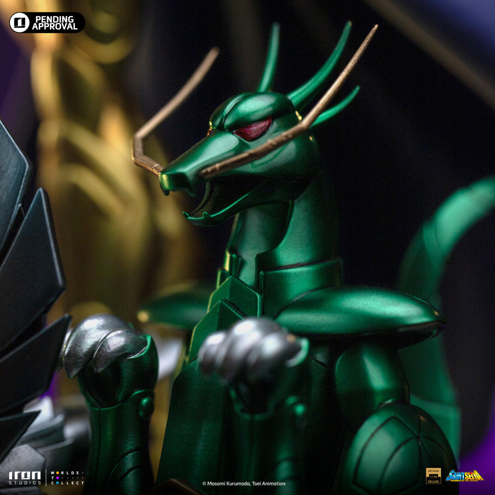 Estátua Aries Mu Deluxe- Saint Seiya - Art Scale 1/10 - Iron Studios