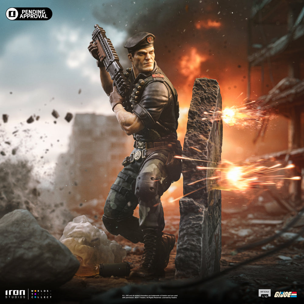 Estátua Flint - G.I Joe - Art Scale 1/10 - Iron Studios