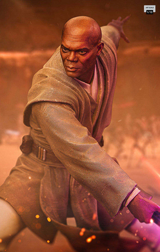 Estátua Mace Windu – Star Wars – Art Scale 1/10 – Iron Studios