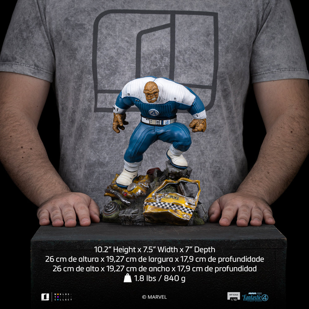 Estátua O Coisa - Quarteto Fantástico - Art Scale 1/10 - Iron Studios