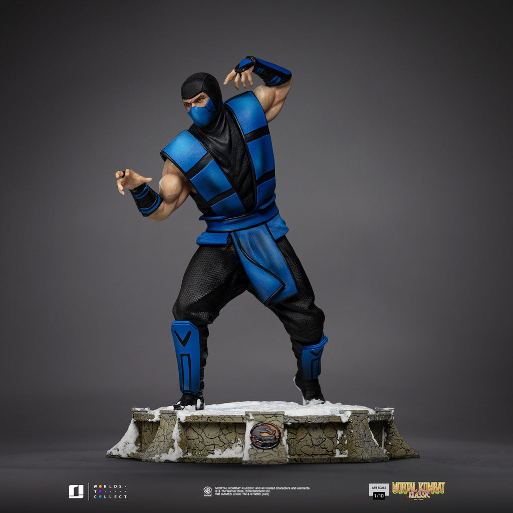 Estátua Sub-Zero (Ninja Collection) - Mortal Kombat - Art Scale 1/10 - Iron Studios