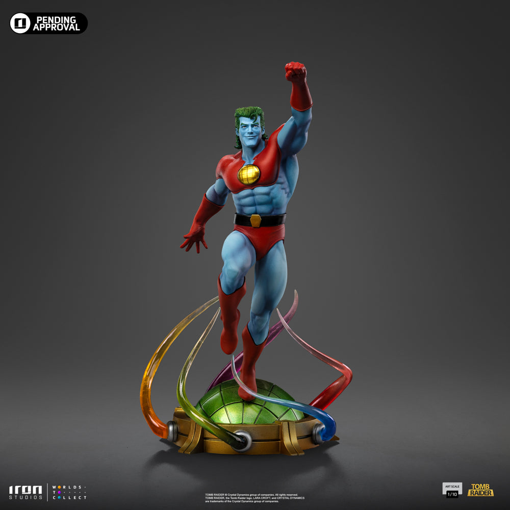 Estátua Capitão Planeta - Captain Planet and the Planeteers - Art Scale 1/10 - Iron Studios