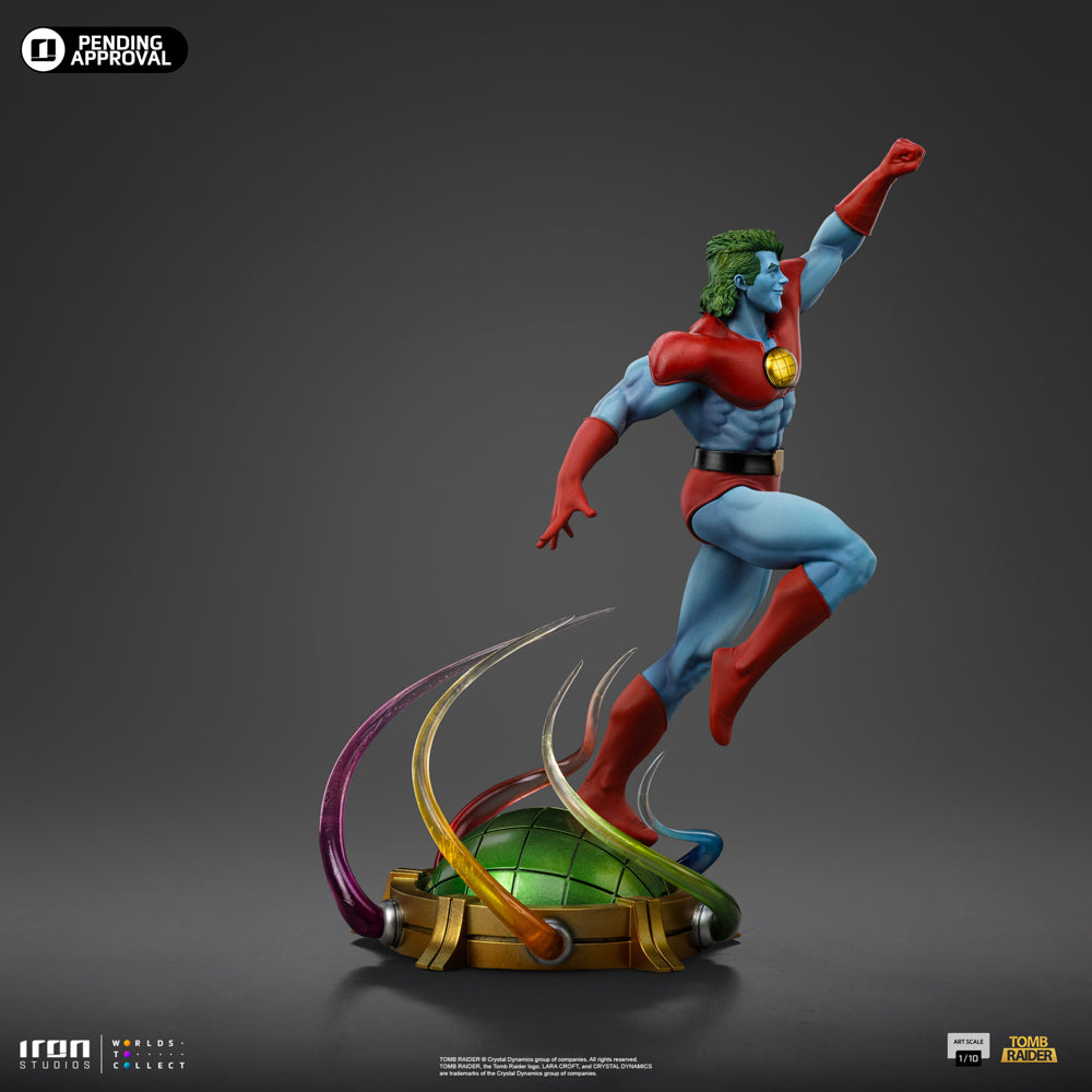Estátua Capitão Planeta - Captain Planet and the Planeteers - Art Scale 1/10 - Iron Studios