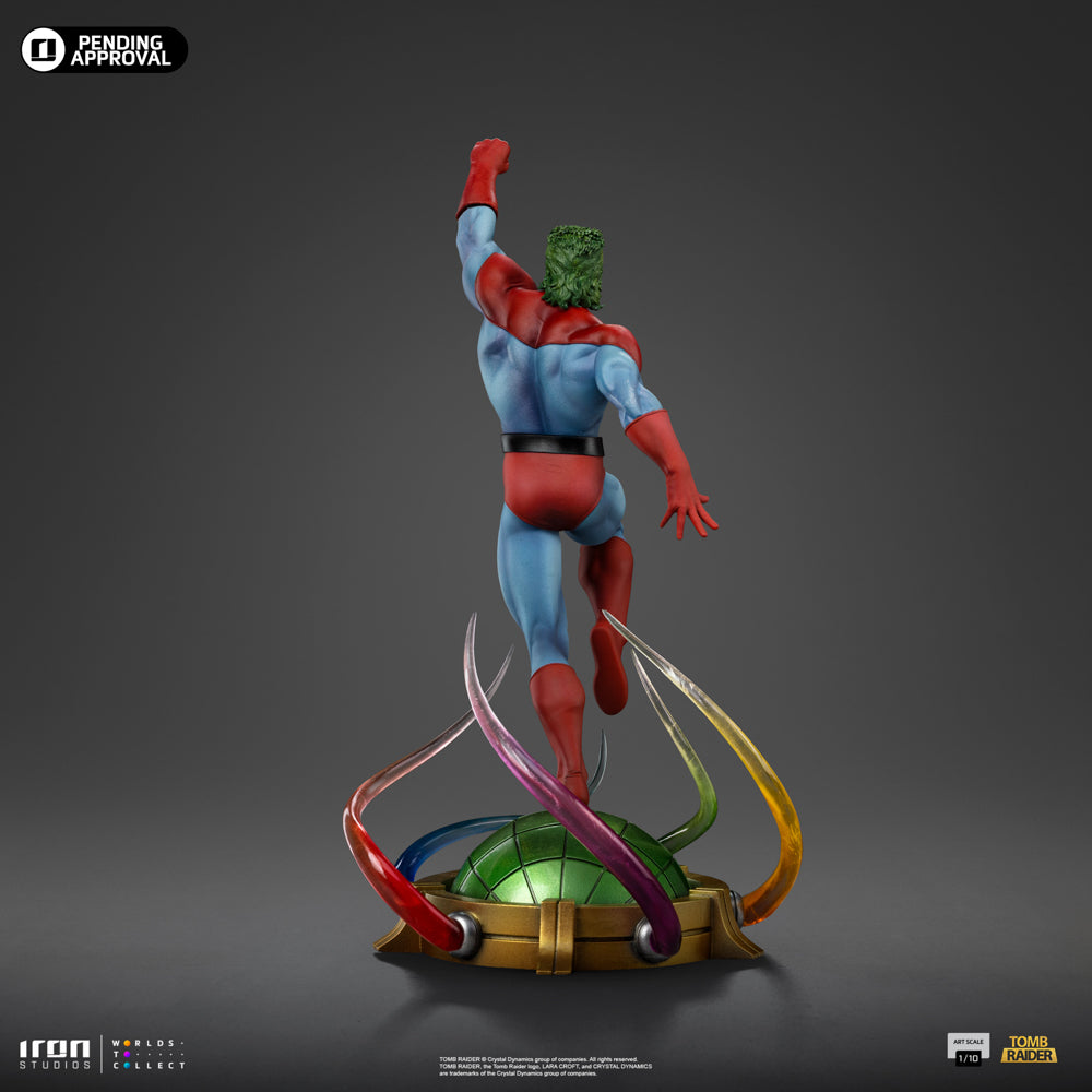 Estátua Capitão Planeta - Captain Planet and the Planeteers - Art Scale 1/10 - Iron Studios