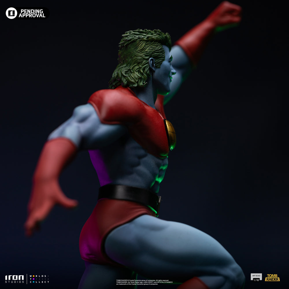 Estátua Capitão Planeta - Captain Planet and the Planeteers - Art Scale 1/10 - Iron Studios