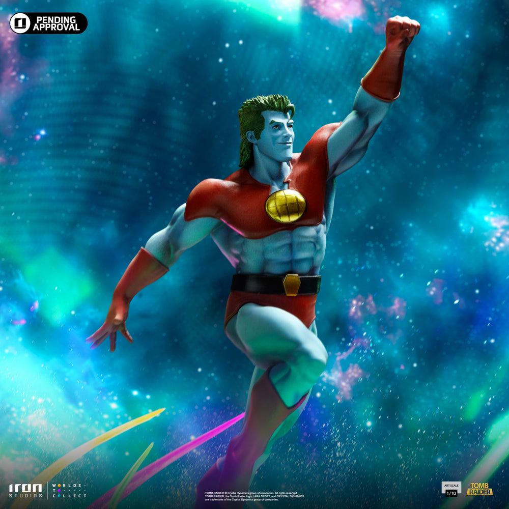 Estátua Capitão Planeta - Captain Planet and the Planeteers - Art Scale 1/10 - Iron Studios