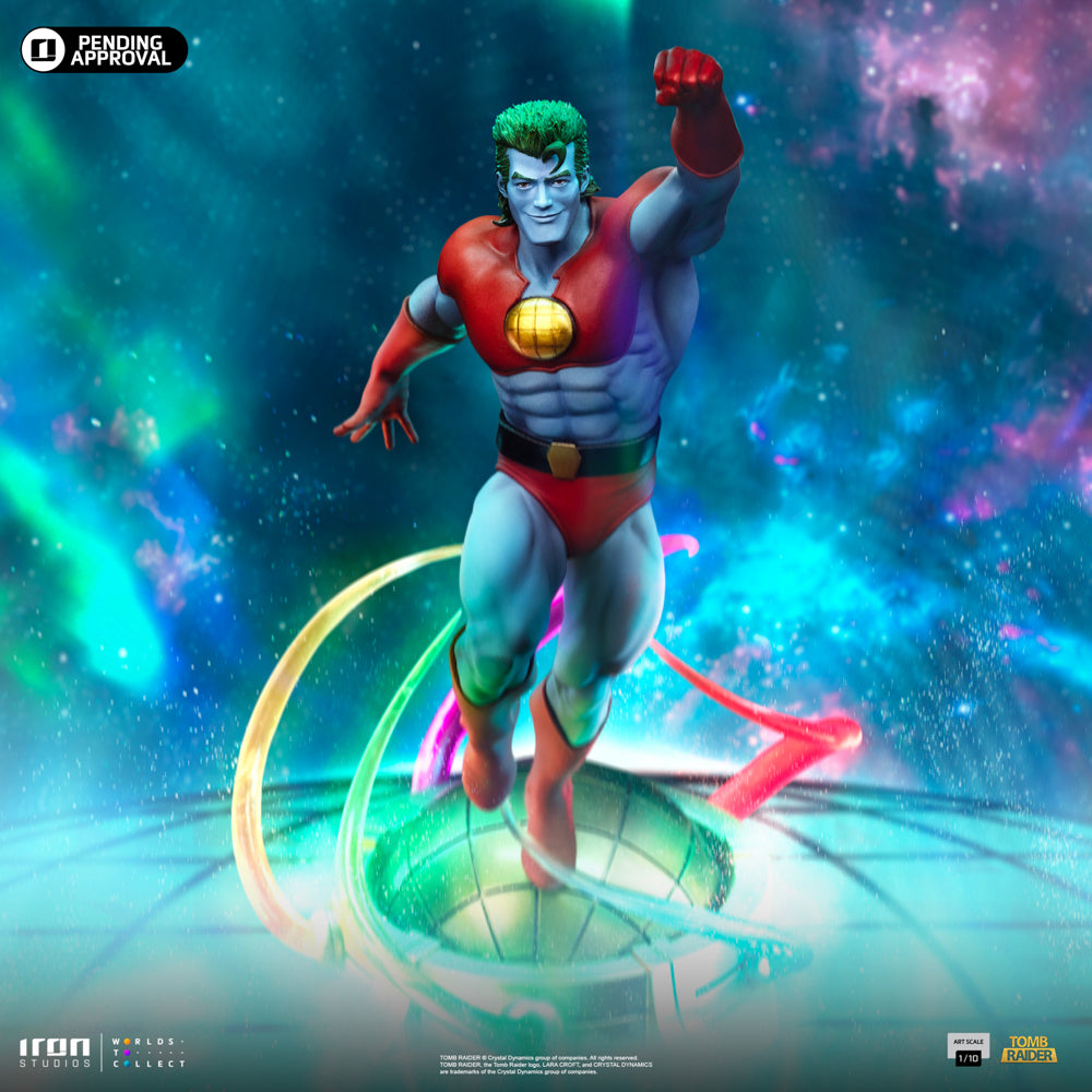 Estátua Capitão Planeta - Captain Planet and the Planeteers - Art Scale 1/10 - Iron Studios