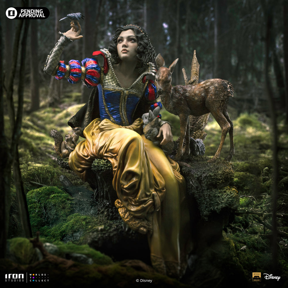 Estátua Branca de Neve by Heather Edwards Deluxe - Disney Signatures - Art Scale 1/10 - Iron Studios