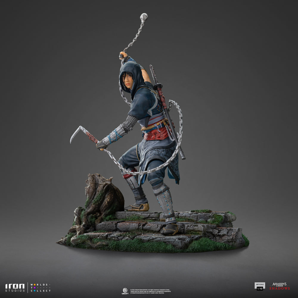 Estátua Naoe - Assassin's Creed Shadows - Art Scale 1/10 - Iron Studios