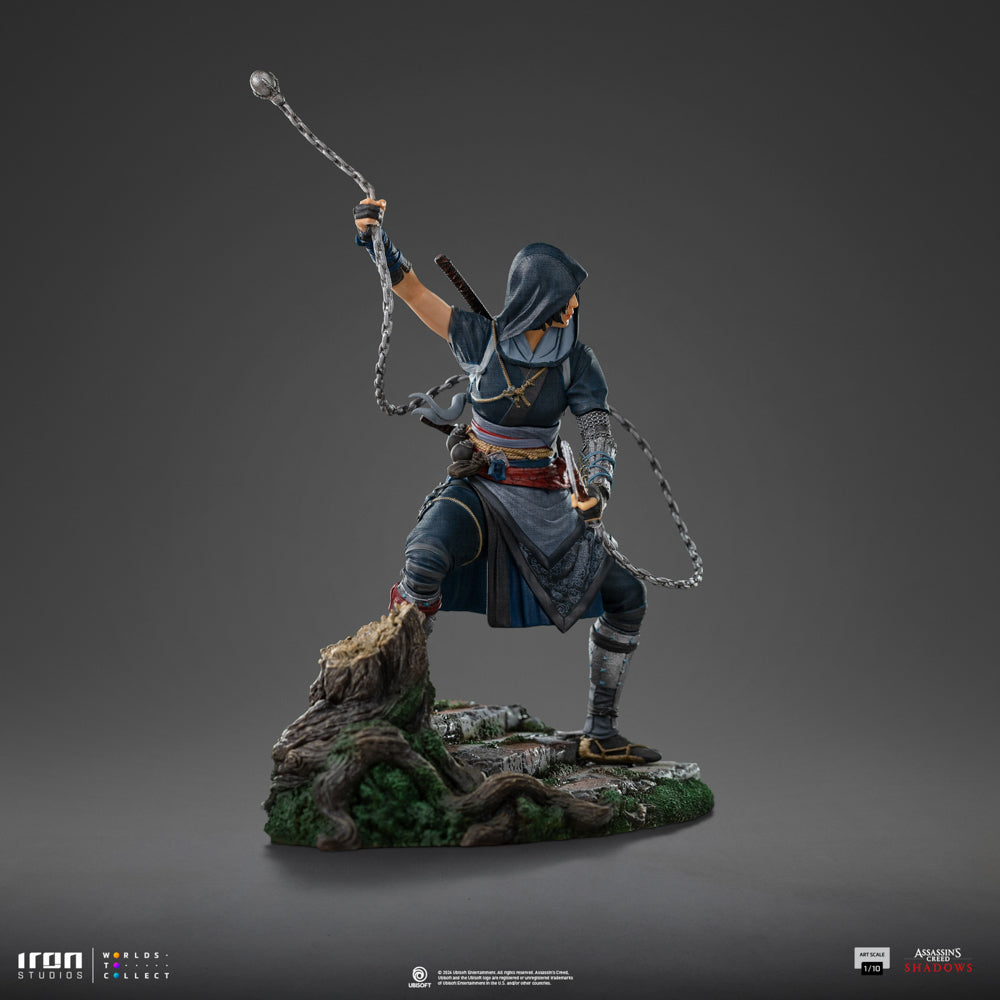 Estátua Naoe - Assassin's Creed Shadows - Art Scale 1/10 - Iron Studios