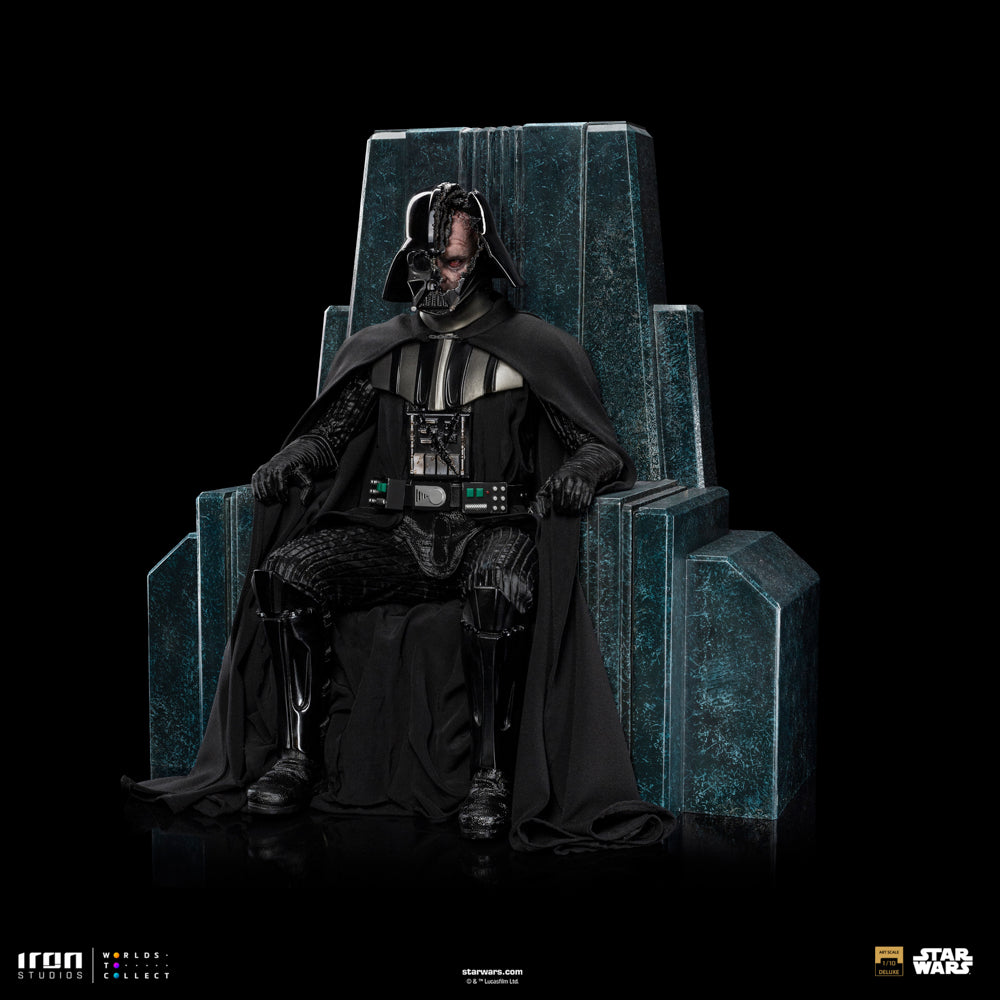 Estátua Darth Vader on Throne - Star Wars - Art Scale 1/10 - Iron Studios