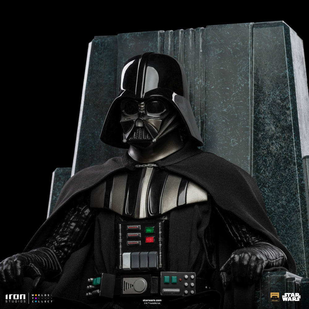 Estátua Darth Vader on Throne - Star Wars - Art Scale 1/10 - Iron Studios