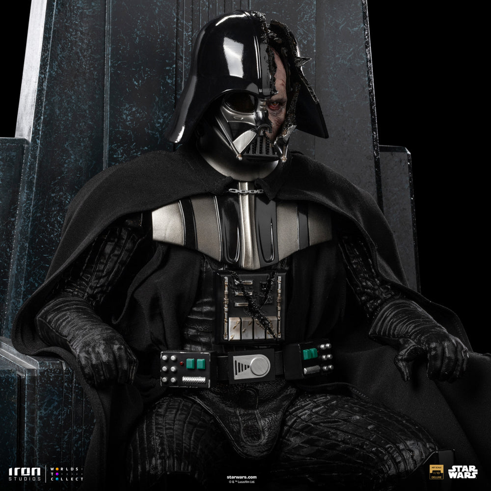 Estátua Darth Vader on Throne - Star Wars - Art Scale 1/10 - Iron Studios