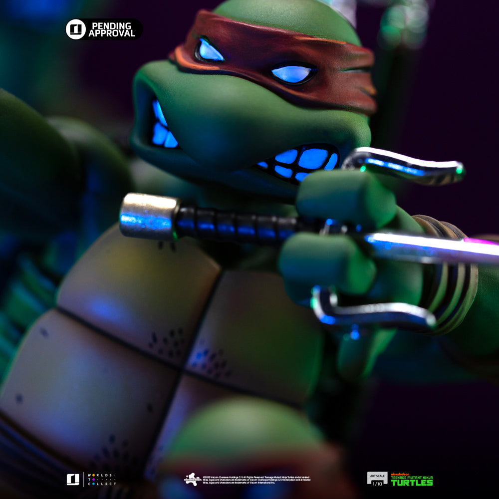 Estátua TMNT 1st Cover Set - Teenage Mutant Ninja Turtles - Art Scale 1/10 - Iron Studios